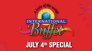 BBQ Picnic Buffet July 4th!